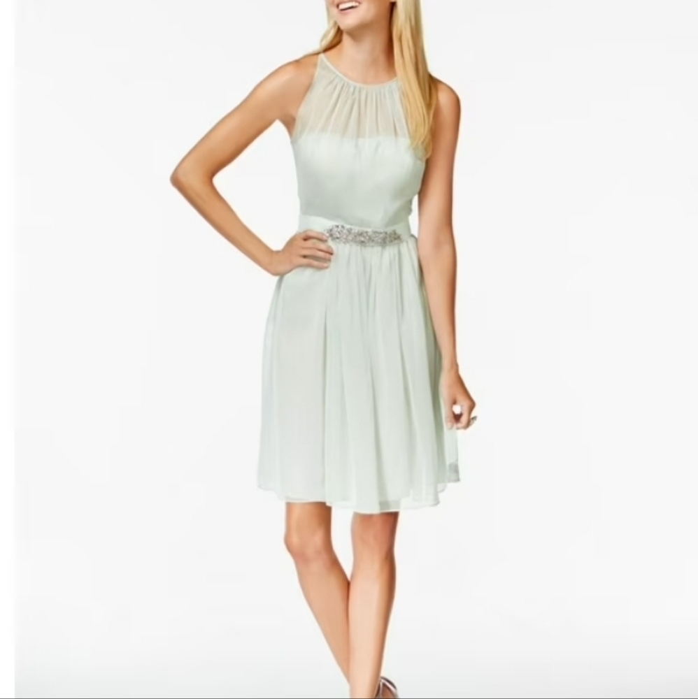 Pastel Mint Green Formal Dress